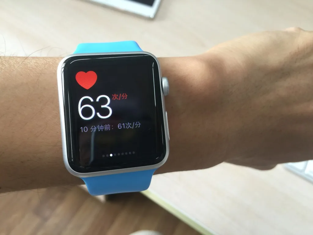 Figure 3: Heart rate test