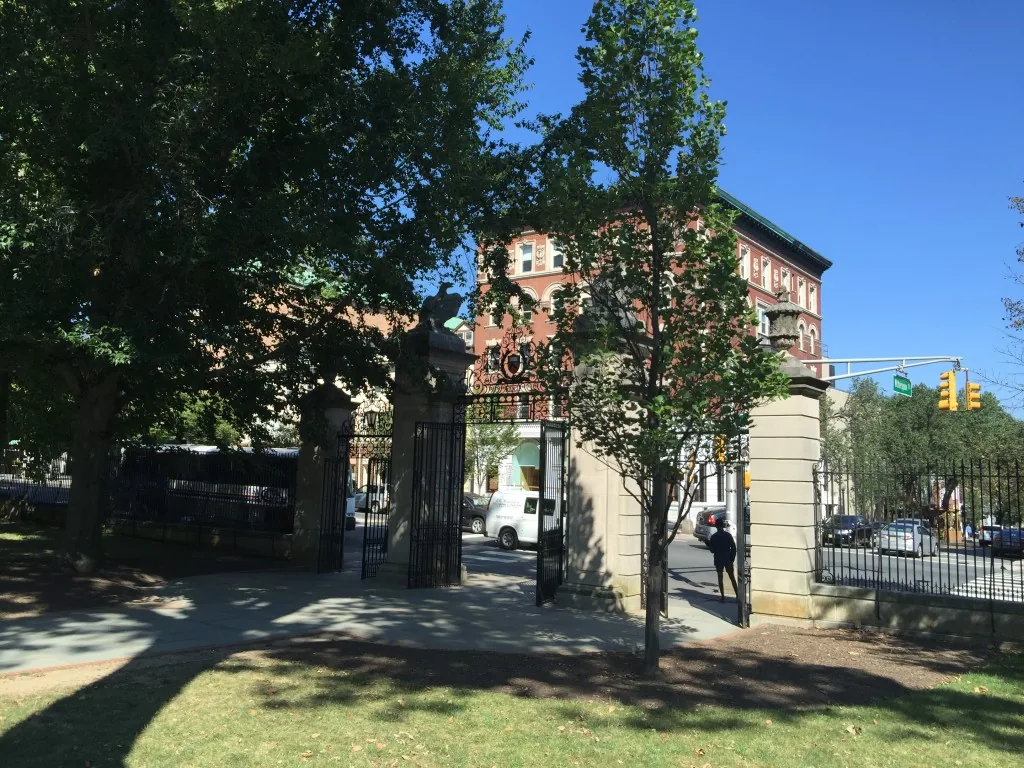 Image: This is the notorious main gate